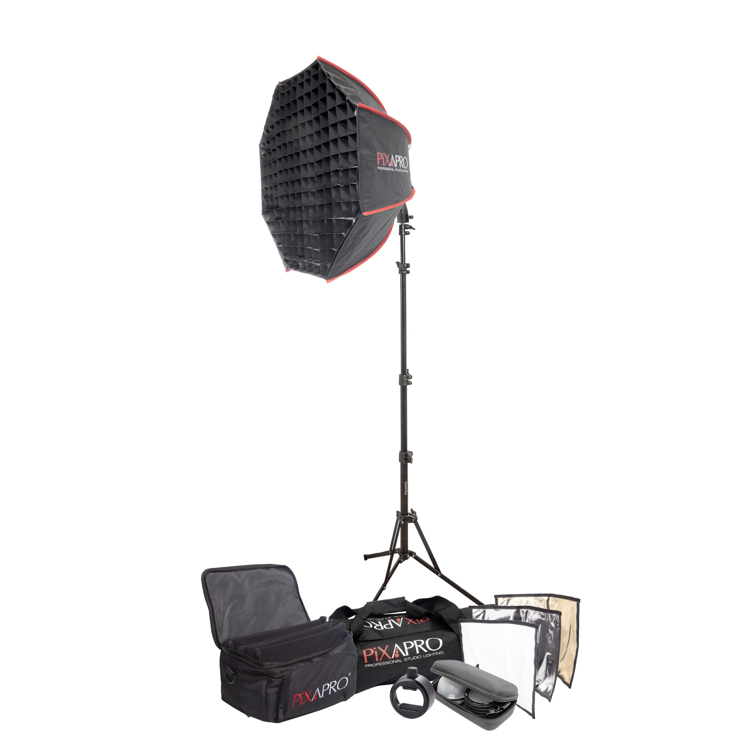 Li-ION580 MKIII TTL & Manual Speedlite On-The-Go Kit -PixaPro 