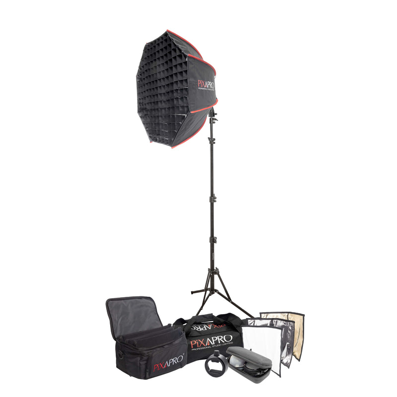 Li-ION580 MKIII TTL & Manual Speedlite On-The-Go Kit -PixaPro 