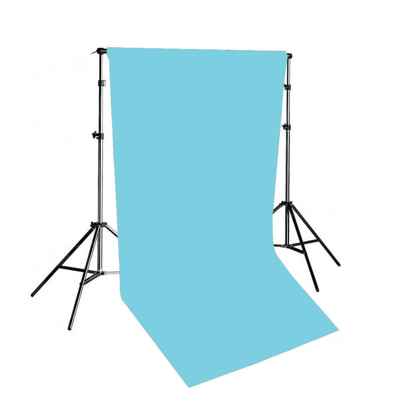 Stand Adjustable Telescopic Height & 1.35x10m MultiColor Drops ( Blue Pastel)