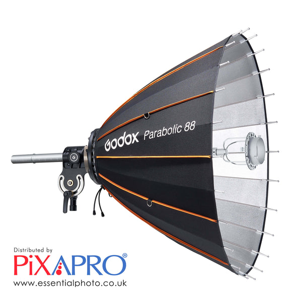 P88 Focusable S-Type Parabolic Reflector for Portrait Photography