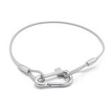75cm (29") Long, 5mm Security Steel Cable Lock (Max. Load 50kg)