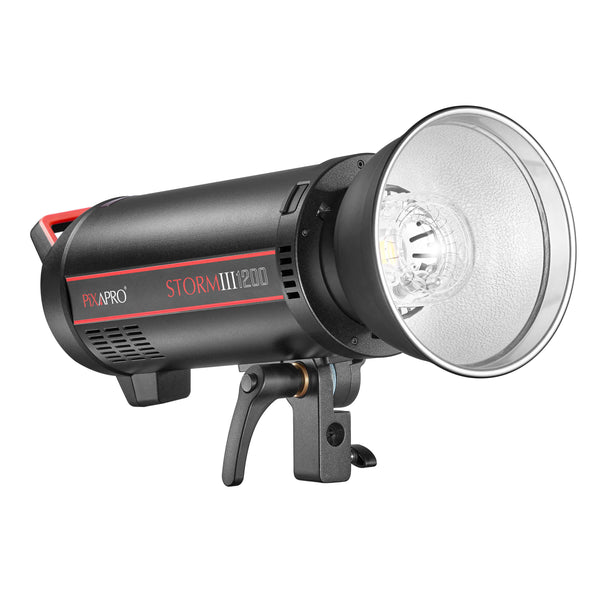 STORM1200III High-Speed Flash Light Kit with Umbrella & Softbox