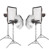 STORM400III Freeze Action Four Head Flash Studio Kit By PixaPro (QT400 III)