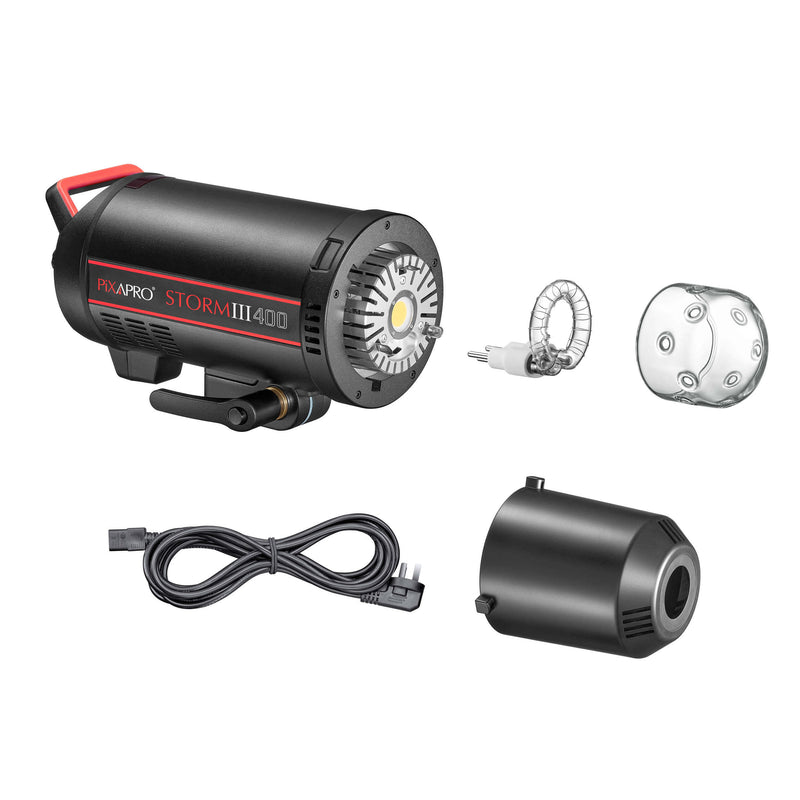 STORM400III Freeze Action High-Speed Studio Flash 