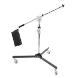 Heavy Duty Stainless Steel Low Boy Roller Stand & Boom Arm 