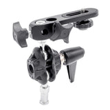 Double Ball Joint Adapter with Camera Platform Bracket By PixaPro 