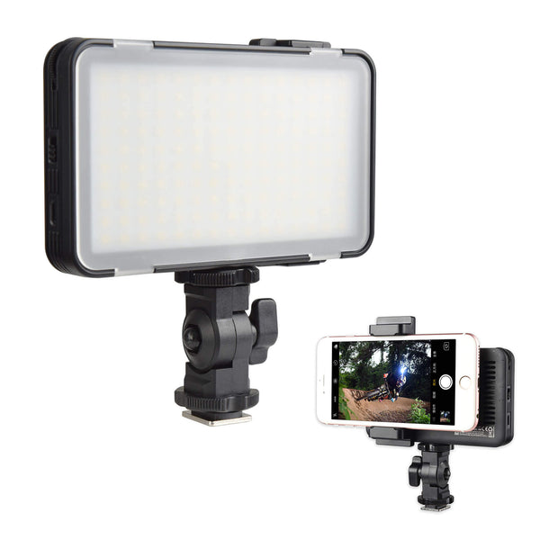 LEDM150 9W Dimable On-Camera Smartphone Video Light 