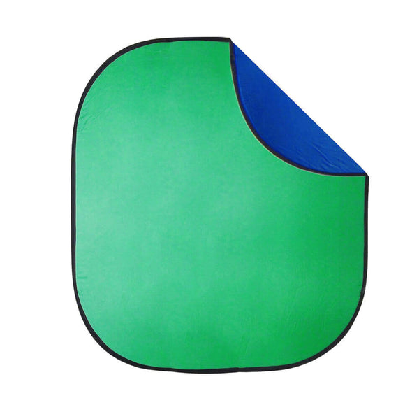 2x2.3m Green Screen/Blue Portable Collapsible Photo Backdrop & Stand
