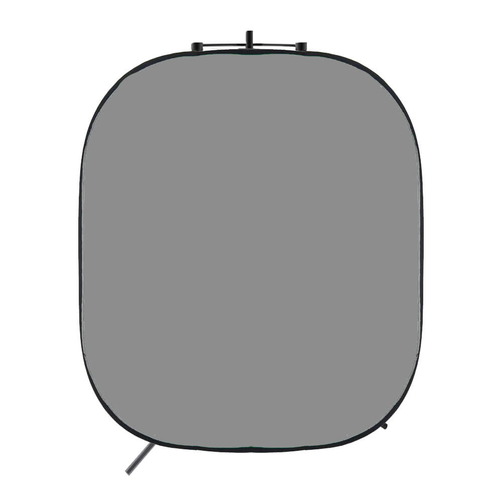 2x2.3m Grey/Blue Pop Up Background Photography and Stand Kit