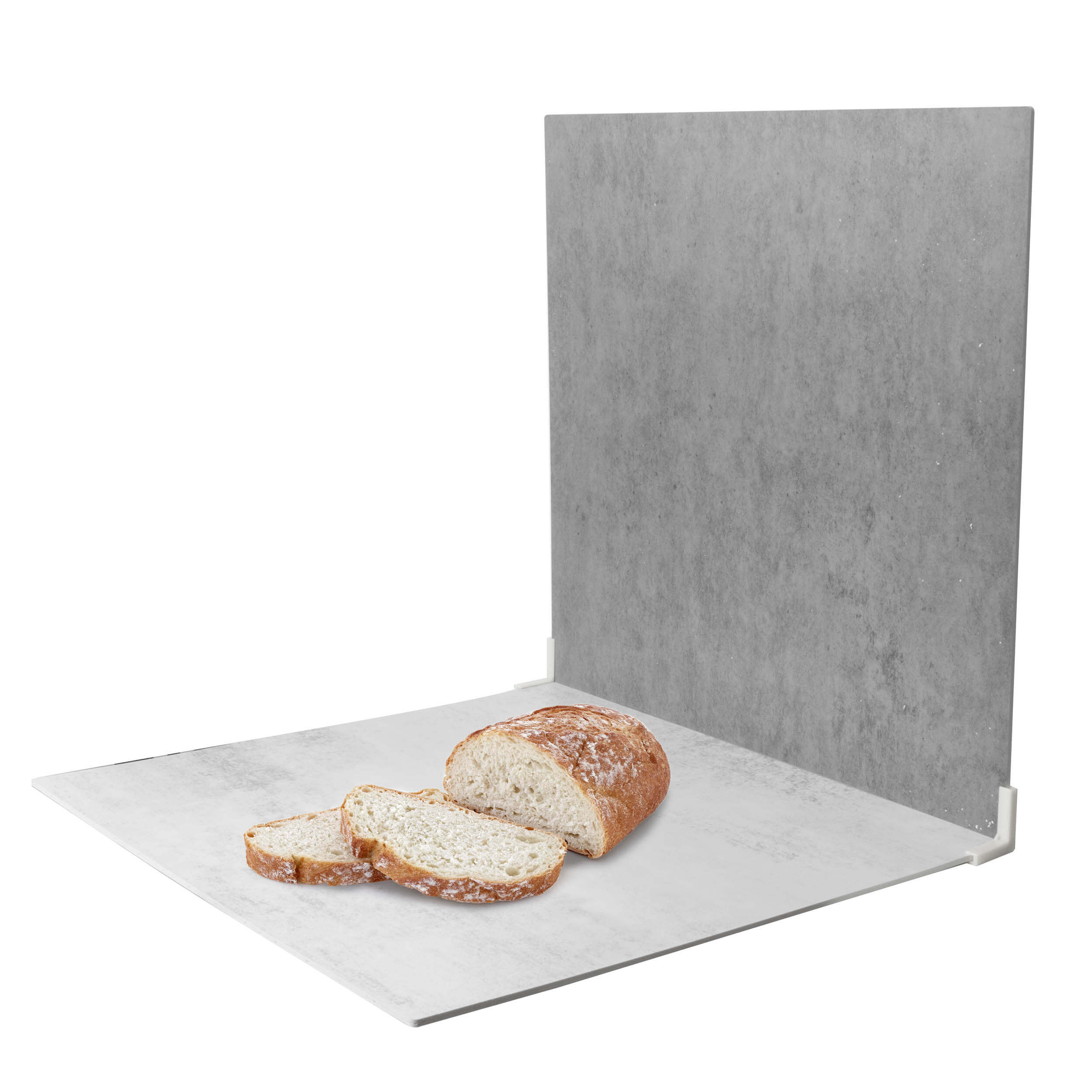 60x60cm Light / Deep Grey Concrete 2-Sided Photography Boards