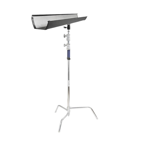 2pcs Half Round Backdrop Bracket & C-Stand Detachable Legs 