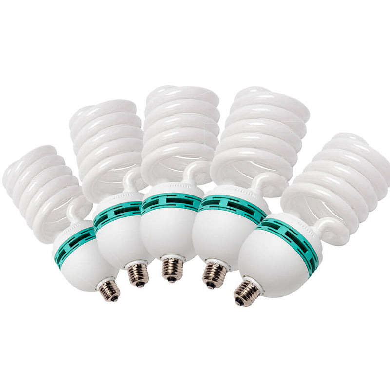 5x Spare 5500K Cool-Running Small Screw LED Light Bulbs 