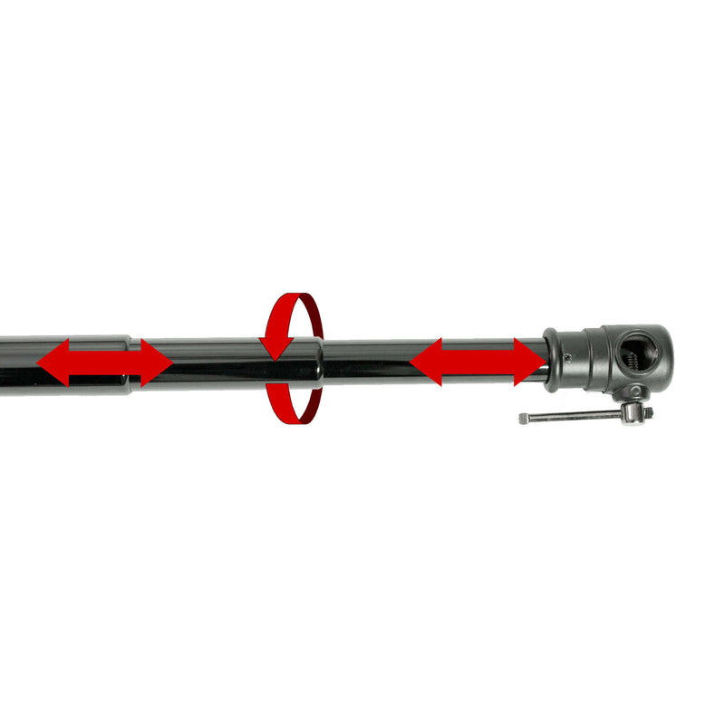 Telescopic Crossbar With Sturdy Construction