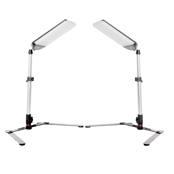 PixaPro MOBI Game Livestream Thin LED Light Panel Kit 