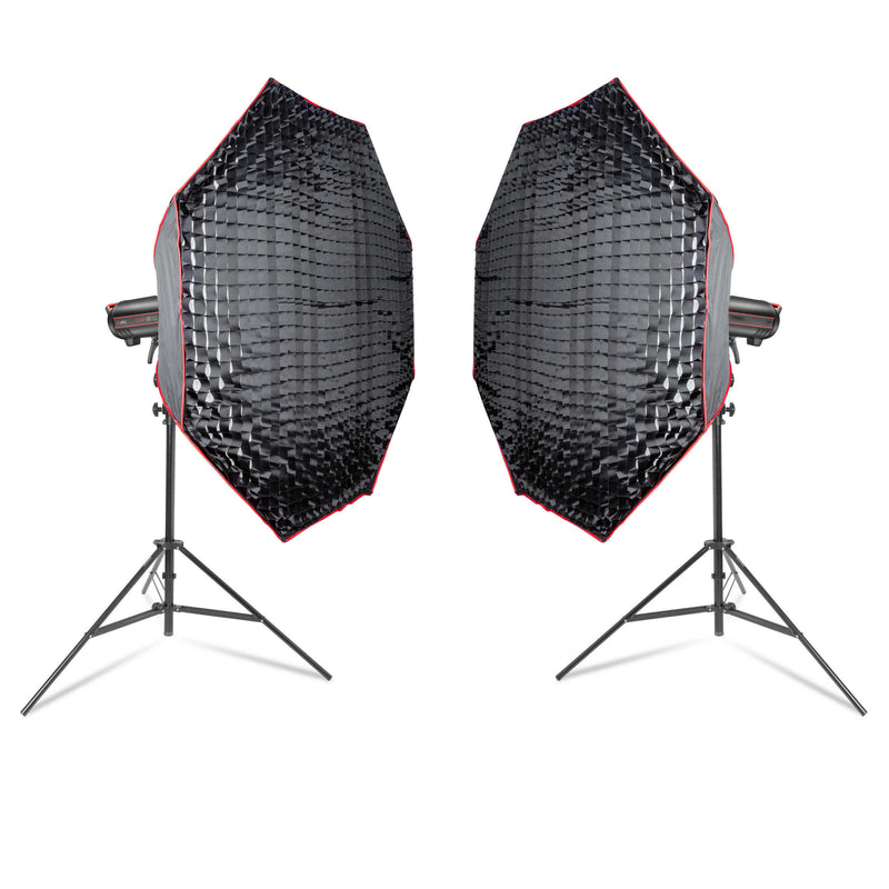 Large Interiors Flash Kit High Speed STORM1200III ( Godox QT1200III)