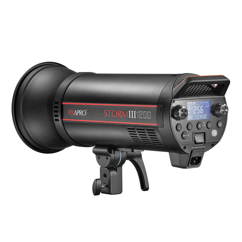 PIXAPRO STORM III 1200 1200Ws High-Speed Super-Fast Studio Powerful Stroboscopic Flash