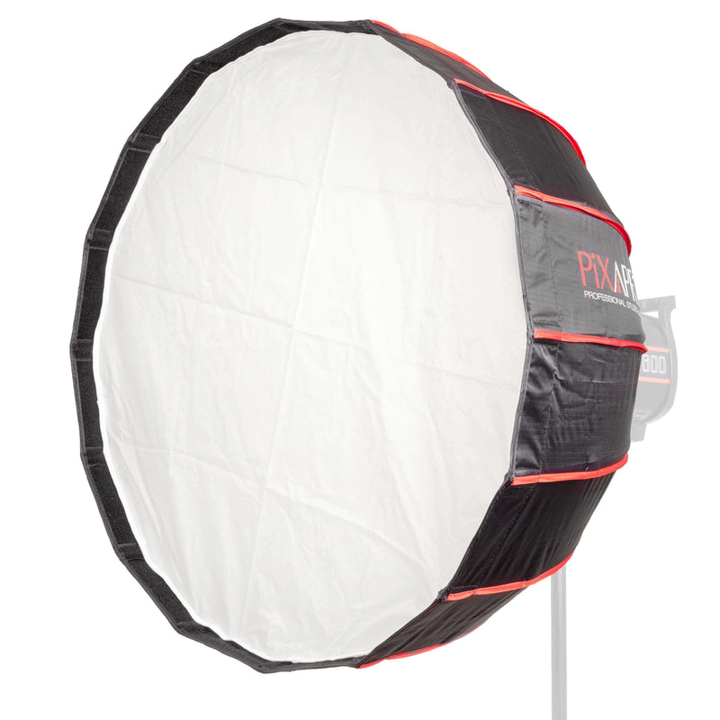 65cm (25.5") 16-Sided Easy-Open Rice-Bowl Parabolic Softbox With Silver Interior
