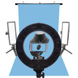 RICO140 Product Photography Kit & Pink & Sky Blue Sided Paper Backdrop 
