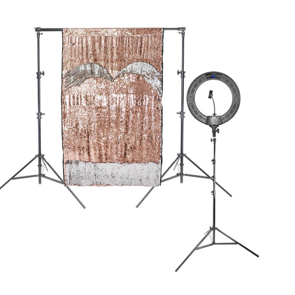 Single Ringlight Glamorous Sequin Party/Photobooth Kit - CLEARANCE