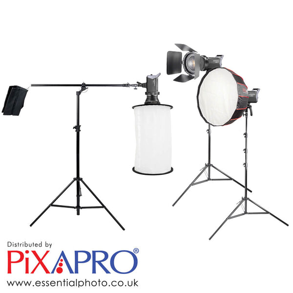 Three Head Litemons LA150D Studio Battery-Powered Light Kit 