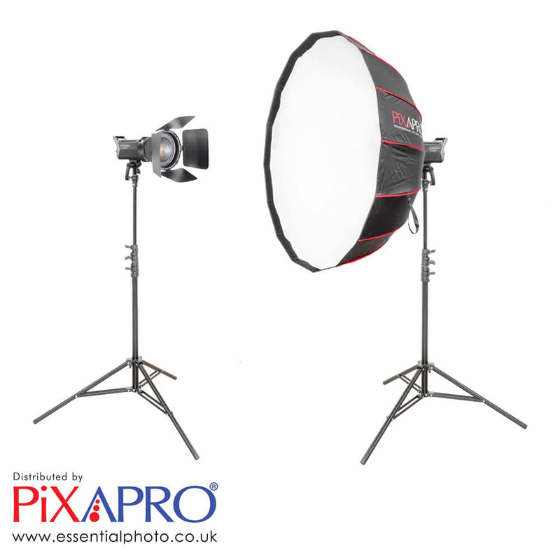 Dual Photography Kit Litemons LED200D with Softbox By Godox