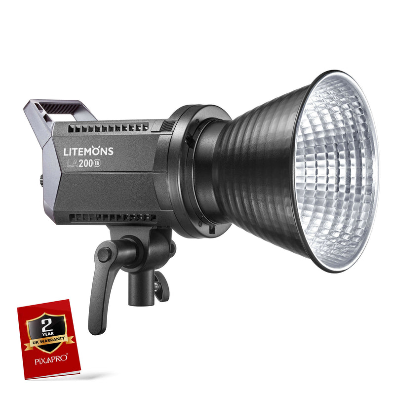 Litemons LA200Bi Bi-Colour 190W Budget-Friendly COB LED Video Light