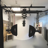 Pantograph Ceiling Rail System Complete Kit Drop Pantograph Stand for Photography Photo