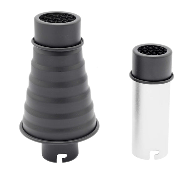 Conical & Cylindrical Snoot with Honeycomb Grid for HyBRID360 & PIKA200 (AD-S9)
