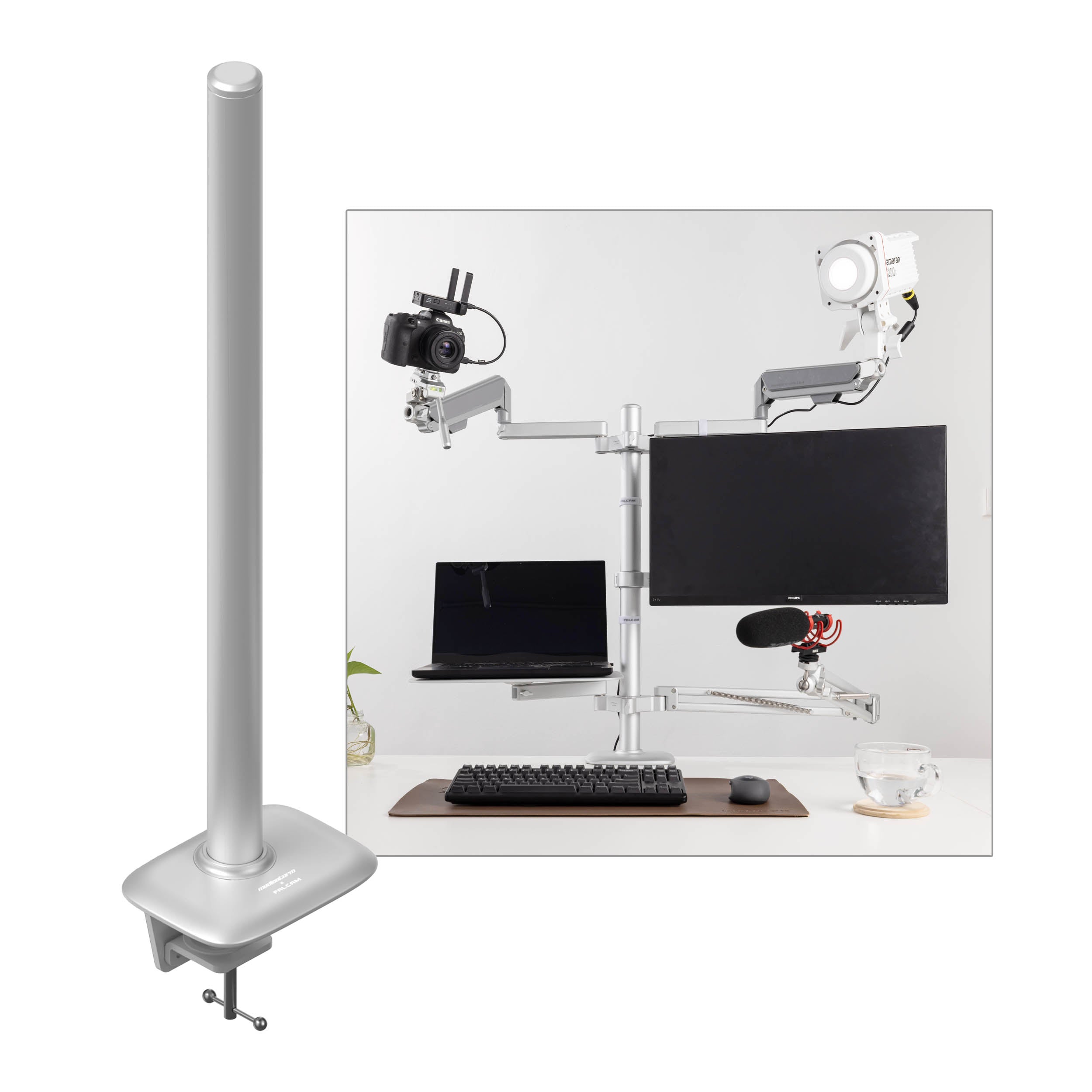 Desk Stand Mount with Clamp