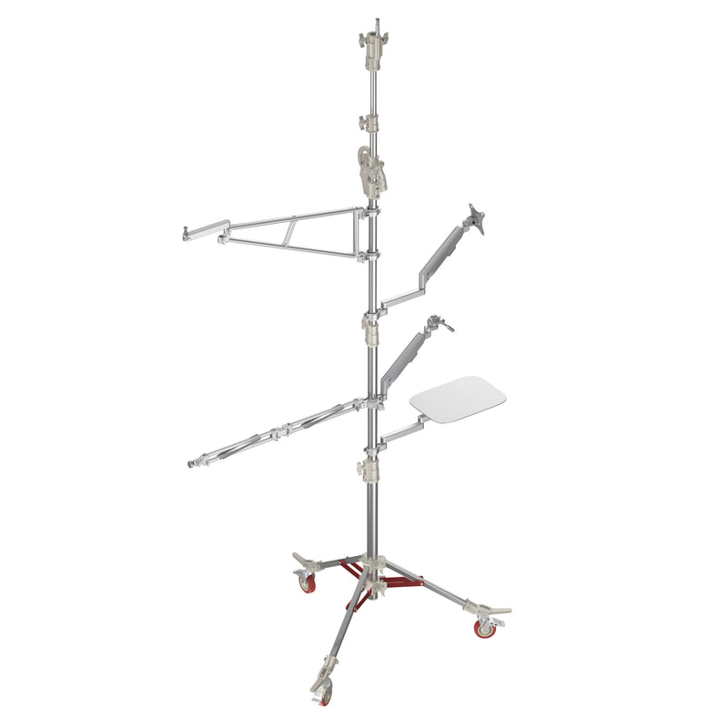 GEARTREE Strong and Dependable Wheeled Base Lighting Stand Kit