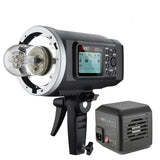 PixaPro CITI600 TTL Strobe Flashing Light with AC Adapter