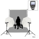 PIKA200PRO Battery Flash Portrait Lighting Kit for Group School Photography