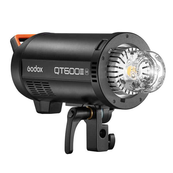 QT600 III 600W High-Speed Super-Fast Flash Head with LED Modelling Lamp
