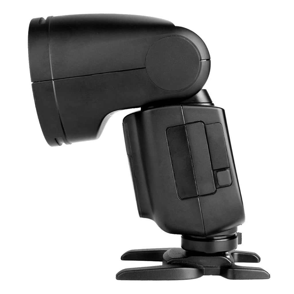 Godox V1 Round-Head TTL Speed Camera Light Flash & Metal Hot-Shoe
