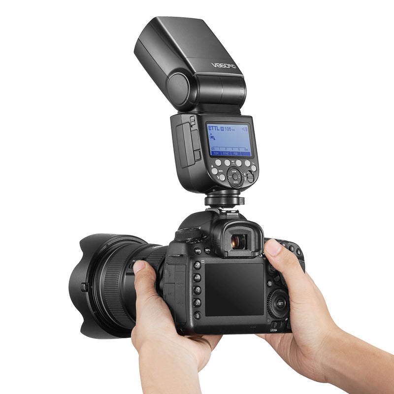 Godox V860III TTL Flash Speedlite 7.2V/2600mAh Li-ion Battery, 10 Levels LED Modeling Light
