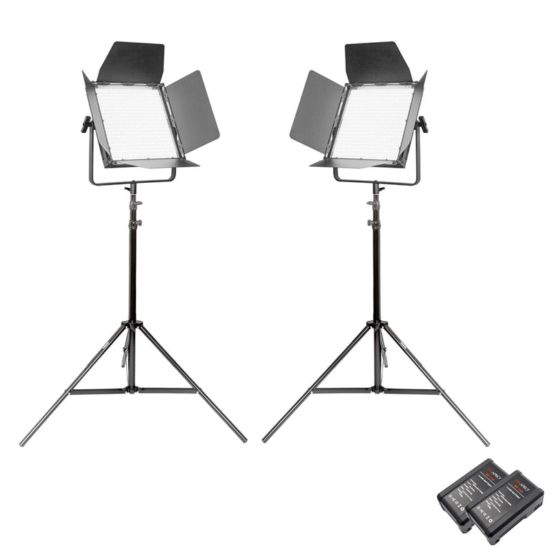 VNIX1500S Daylight LED Panel Twin Kit With DMX Output