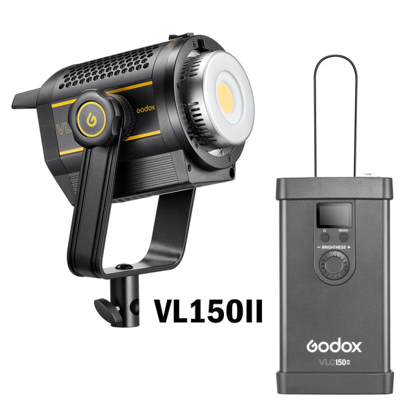 VL150II 165W LED Video Light with Collapsible Diffuser Ball & C-stand
