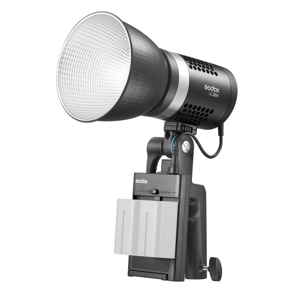 Godox ML30BI Bi-Colour LED Head Light with S2 Bowens Speedlite Bracket 