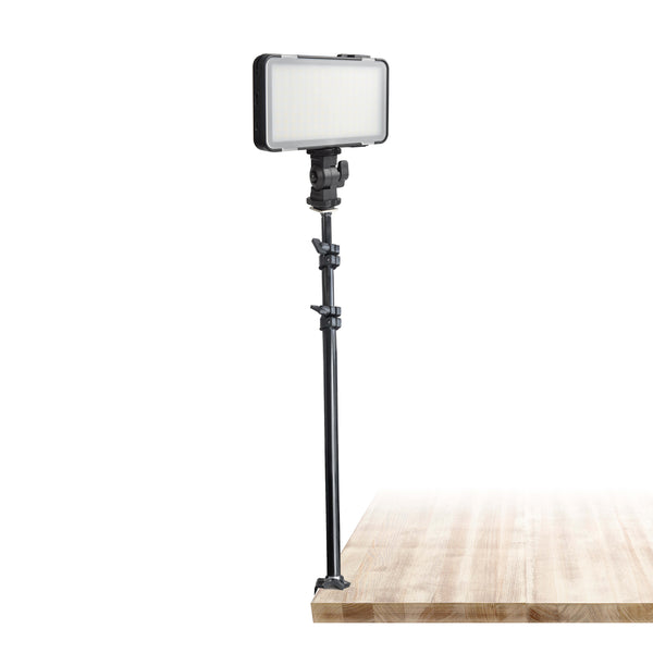 LEDM150 9W Dimmable Smartphone Video Light with Table Stand