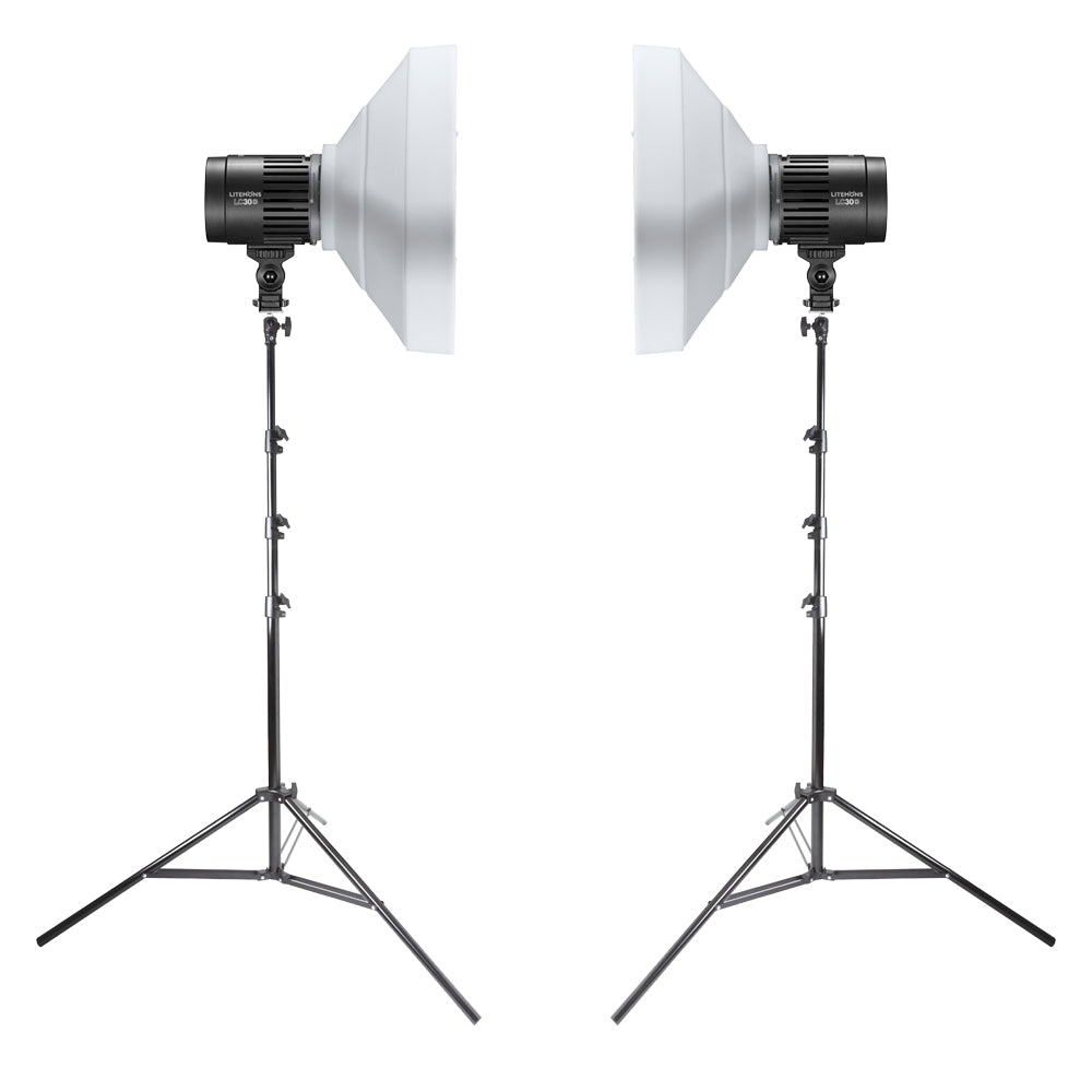 Litemons LC30D Tabletop LED Light Twin Soft Tent Kit By Godox 