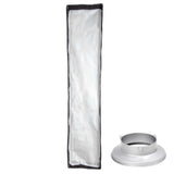 35x160cm Dual-Layer Diffusion Recessed Strip softbox (Bowens) 