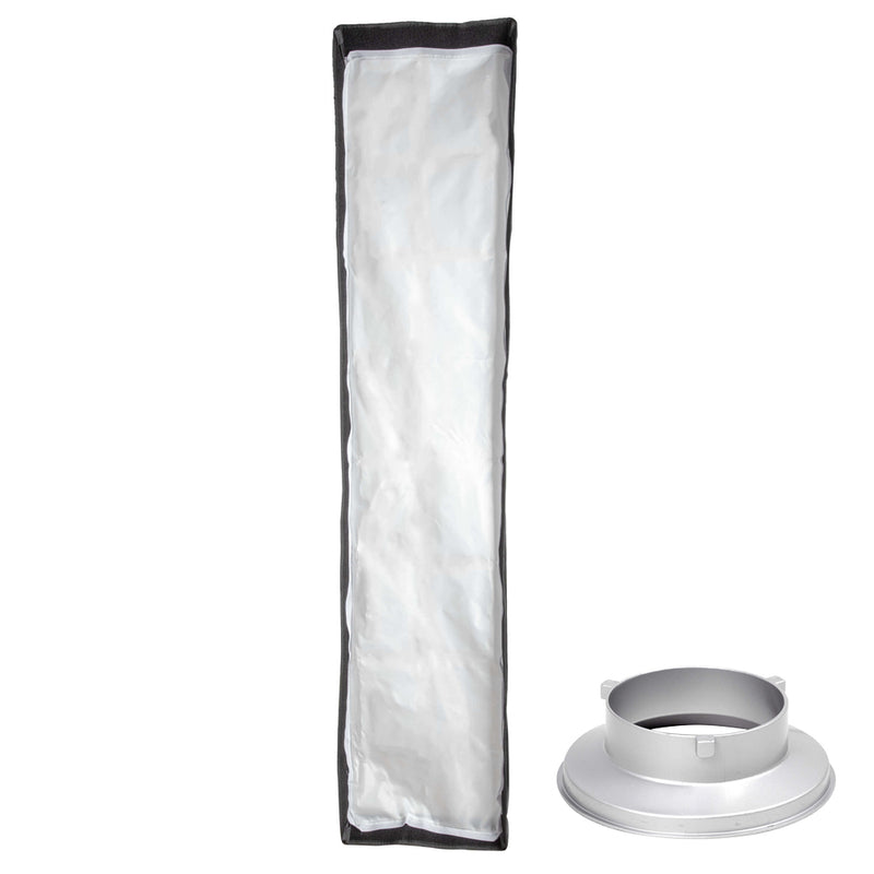 35x160cm Dual-Layer Diffusion Recessed Strip softbox (Bowens) 