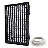 60x90cm (23.6"x35.4") Rectangular 5cm Grid Softbox For Multiblitz V-Type