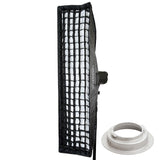 30x120cm (11.8"x47.2") Strip Softbox With 5cm Grid For Broncolor (Big)