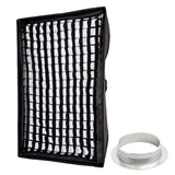 60x90cm (23.6"x35.4") Rectangular 5cm Grid Softbox For Mutliblitz P-Type 