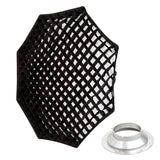 95cm (37.4") Two Diffusion Octagonal Studio Softbox with 5cm Honeycomb Grid
