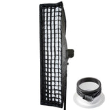 30x120cm (11.8"x47.2") Strip Softbox With 5cm Grid For Profoto