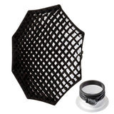 95cm (37.4") Two Diffusion Octagonal Studio Softbox with 5cm Honeycomb Grid