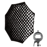 120cm (47.2") Octagonal Softbox with 5cm Grid For Speedlite / Bare Bulb