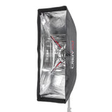 QuickBox3090 II 30x90cm (1x3') Strip Speedlite Softbox with Round Head Bracket